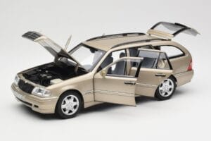 Mercedes C-Class T-Model W202 Smoke Silver Norev 1:18 183388 Diecast — photo 2 of 8