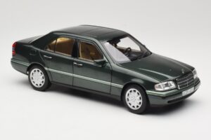 Mercedes C-Class W202 Malachite Green Norev 1:18 183372 Diecast — photo 4 of 8