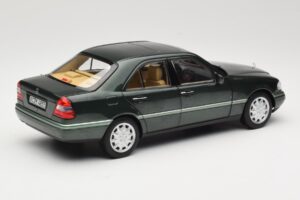Mercedes C-Class W202 Malachite Green Norev 1:18 183372 Diecast — photo 5 of 8