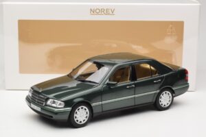 Mercedes C-Class W202 Malachite Green Norev 1:18 183372 Diecast — photo 8 of 8