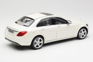 Mercedes C-Class W205 Diamond White Metallic Norev 1:18 B66960256 Diecast — photo 3 of 8