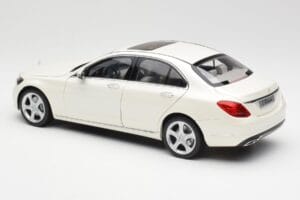 Mercedes C-Class W205 Diamond White Metallic Norev 1:18 B66960256 Diecast — photo 7 of 8
