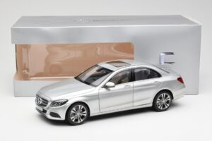 Mercedes C-Class W205 Iridium Silver Metallic Norev 1:18 B66960253 Diecast — photo 8 of 8