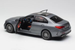 Mercedes C-Class W206 Designo Selenite Grey Magno NZG 1:18 B66960638 Diecast — photo 7 of 8