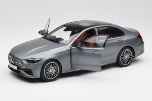 Mercedes C-Class W206 Designo Selenite Grey Magno NZG 1:18 B66960638 Diecast — photo 8 of 8
