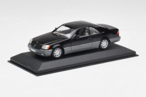 Mercedes C140 600 SEC Black Minichamps 1:43 32600 Diecast — photo 2 of 4