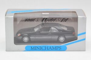 Mercedes C140 600 SEC Black Minichamps 1:43 32600 Diecast — photo 4 of 4