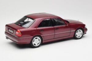 Mercedes AMG C36 W202 Almandine Red Norev 1:18 B66040706 Diecast — photo 3 of 8