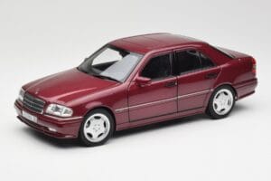 Mercedes AMG C36 W202 Almandine Red Norev 1:18 B66040706 Diecast