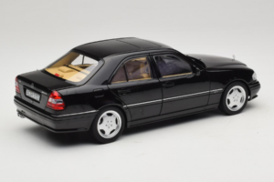 Mercedes C36 AMG W202 Obsidian Black Metallic Norev 1:18 183381 Diecast — photo 3 of 8