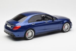 Mercedes AMG C63 S W205 Blue GT Spirit 1:18 ZM044 Resin — photo 2 of 6