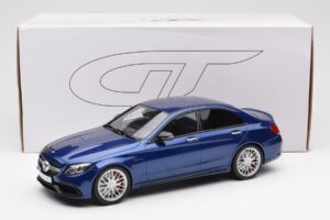 Mercedes AMG C63 S W205 Blue GT Spirit 1:18 ZM044 Resin — photo 6 of 6