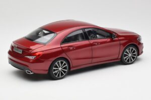 Mercedes CLA C117 Designo Patagonia Red Metallic Norev 1:18 B66960131 Diecast — photo 3 of 8