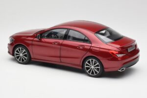 Mercedes CLA C117 Designo Patagonia Red Metallic Norev 1:18 B66960131 Diecast — photo 7 of 8