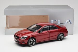 Mercedes CLA C117 Designo Patagonia Red Metallic Norev 1:18 B66960131 Diecast — photo 8 of 8