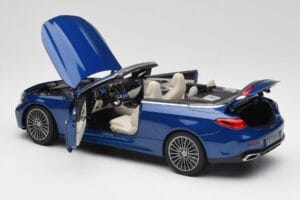Mercedes CLE Cabriolet A236 Blue Norev 1:18 B66960653 Diecast — photo 6 of 9