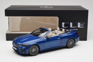 Mercedes CLE Cabriolet A236 Blue Norev 1:18 B66960653 Diecast — photo 9 of 9
