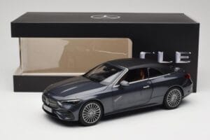Mercedes CLE Cabriolet A236 Dark Grey Norev 1:18 B66960654 Diecast — photo 9 of 9