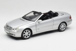 Mercedes CLK 500 Cabriolet Elegance A209 Silver Kyosho 1:18 B66962172 Diecast