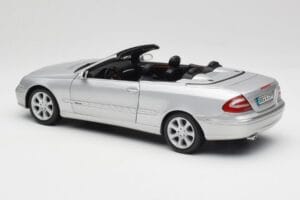 Mercedes CLK 500 Cabriolet Elegance A209 Silver Kyosho 1:18 B66962172 Diecast — photo 7 of 8