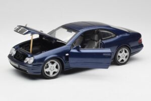 Mercedes CLK 55 AMG C209 Blue Metallic Anson 1:18 30343 Diecast — photo 2 of 8
