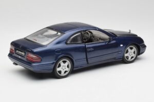 Mercedes CLK 55 AMG C209 Blue Metallic Anson 1:18 30343 Diecast — photo 3 of 8