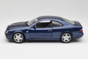 Mercedes CLK 55 AMG C209 Blue Metallic Anson 1:18 30343 Diecast — photo 4 of 8