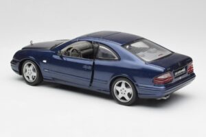 Mercedes CLK 55 AMG C209 Blue Metallic Anson 1:18 30343 Diecast — photo 7 of 8
