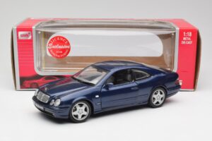 Mercedes CLK 55 AMG C209 Blue Metallic Anson 1:18 30343 Diecast — photo 8 of 8