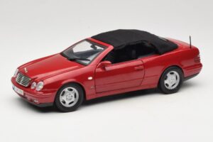 Mercedes CLK A208 Cabriolet Red Anson 1:18 30338 Diecast