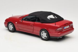 Mercedes CLK A208 Cabriolet Red Anson 1:18 30338 Diecast — photo 7 of 8
