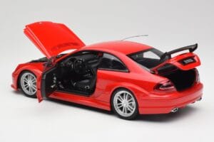 Mercedes CLK DTM AMG C209 Mars Red Kyosho 1:18 08461R Diecast — photo 5 of 8