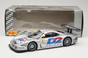 Mercedes CLK LM GT1 #1 AMG Mercedes K. Ludwig / R. Zonta FIA GT Championship 1998 Maisto 1:18 56053 Diecast — photo 8 of 8