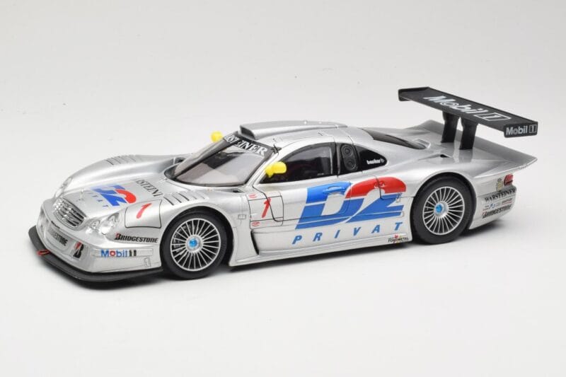 Mercedes CLK LM GT1 #1 AMG Mercedes K. Ludwig / R. Zonta FIA GT Championship 1998 Maisto 1:18 56053 Diecast