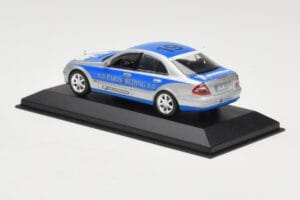 Mercedes E-Class W211 #19 Team Michelin Paris-Beijing 2006 Replacement Box Minichamps 1:43 B66962269-R Diecast — photo 3 of 4