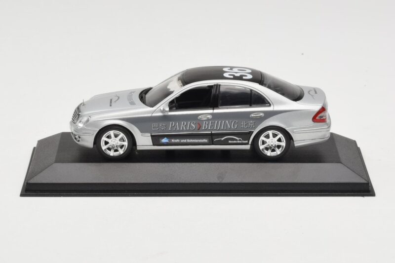 Mercedes E-Class W211 #36 Paris-Beijing 2006 Replacement Box Minichamps 1:43 B66962270-R Diecast