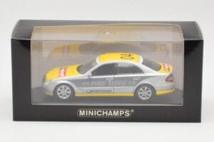 Mercedes E-Class W211 #4 Team ADAC Paris-Beijing 2006 Replacement Box Minichamps 1:43 B66962260-R Diecast — photo 4 of 4