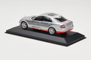 Mercedes E-Class W211 #7 Team AutoBild Paris-Beijing 2006 Replacement Box Minichamps 1:43 MB001 Diecast — photo 3 of 4