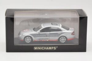 Mercedes E-Class W211 #7 Team AutoBild Paris-Beijing 2006 Replacement Box Minichamps 1:43 MB001 Diecast — photo 4 of 4