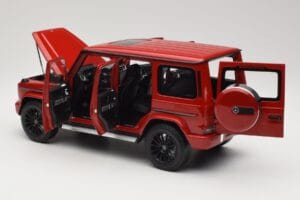 Mercedes G 500 W463 Red Minichamps 1:18 110037101 Diecast — photo 5 of 8