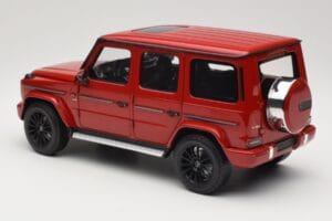 Mercedes G 500 W463 Red Minichamps 1:18 110037101 Diecast — photo 7 of 8