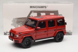 Mercedes G 500 W463 Red Minichamps 1:18 110037101 Diecast — photo 8 of 8