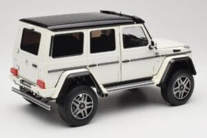 Mercedes G 63 AMG 4x4 Squared Polar White Almost Real 1:18 820203 Diecast — photo 3 of 8