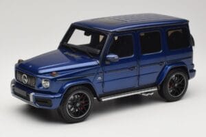 Mercedes G 63 AMG W463 Blue Metallic Minichamps 1:18 110037061 Diecast