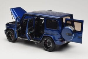 Mercedes G 63 AMG W463 Blue Metallic Minichamps 1:18 110037061 Diecast — photo 5 of 8