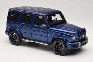 Mercedes G 63 AMG W463 Blue Metallic Minichamps 1:18 110037061 Diecast — photo 6 of 8