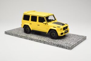Mercedes Brabus 850 6.0 Widestar G63 W463 Electric Beam Yellow Minichamps 1:18 107032402 Diecast — photo 4 of 6