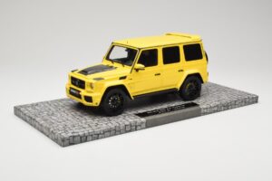 Mercedes Brabus 850 6.0 Widestar G63 W463 Electric Beam Yellow Minichamps 1:18 107032402 Diecast