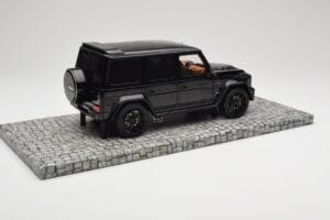 Mercedes Brabus 850 6.0 Widestar G63 W463 Obsidian Black Metallic Minichamps 1:18 107032400 Diecast — photo 2 of 6