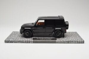 Mercedes Brabus 850 6.0 Widestar G63 W463 Obsidian Black Metallic Minichamps 1:18 107032400 Diecast — photo 3 of 6
